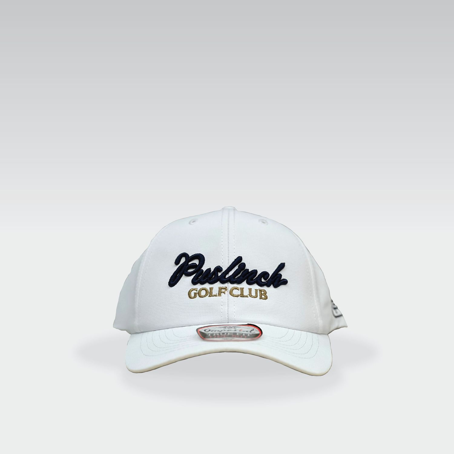Imperial Structured Performance Cap - 3D Wordmark - White