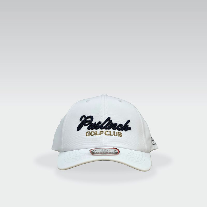 Imperial Structured Performance Cap - 3D Wordmark - White