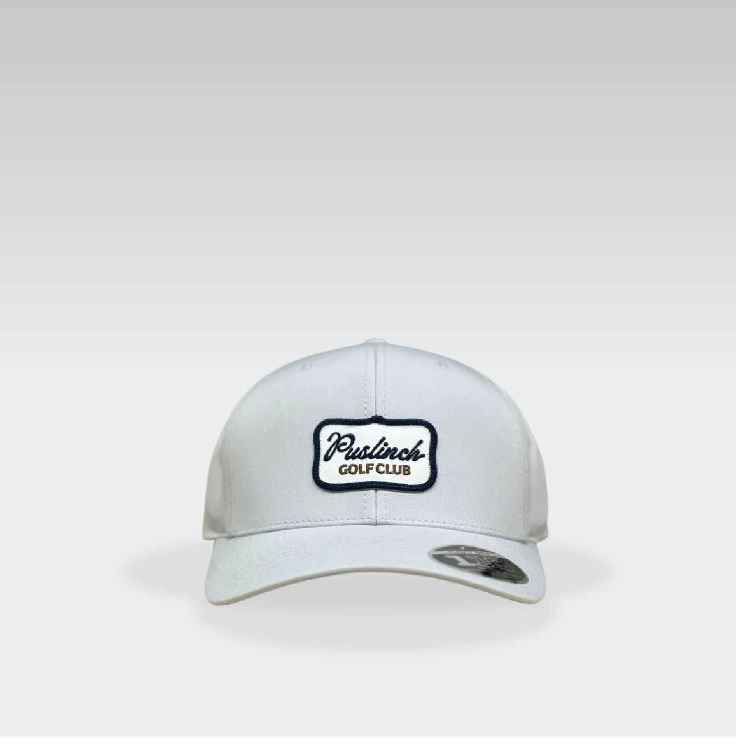Prodigy Headwear Harrison - Retro Rectangle Patch - Light Steel