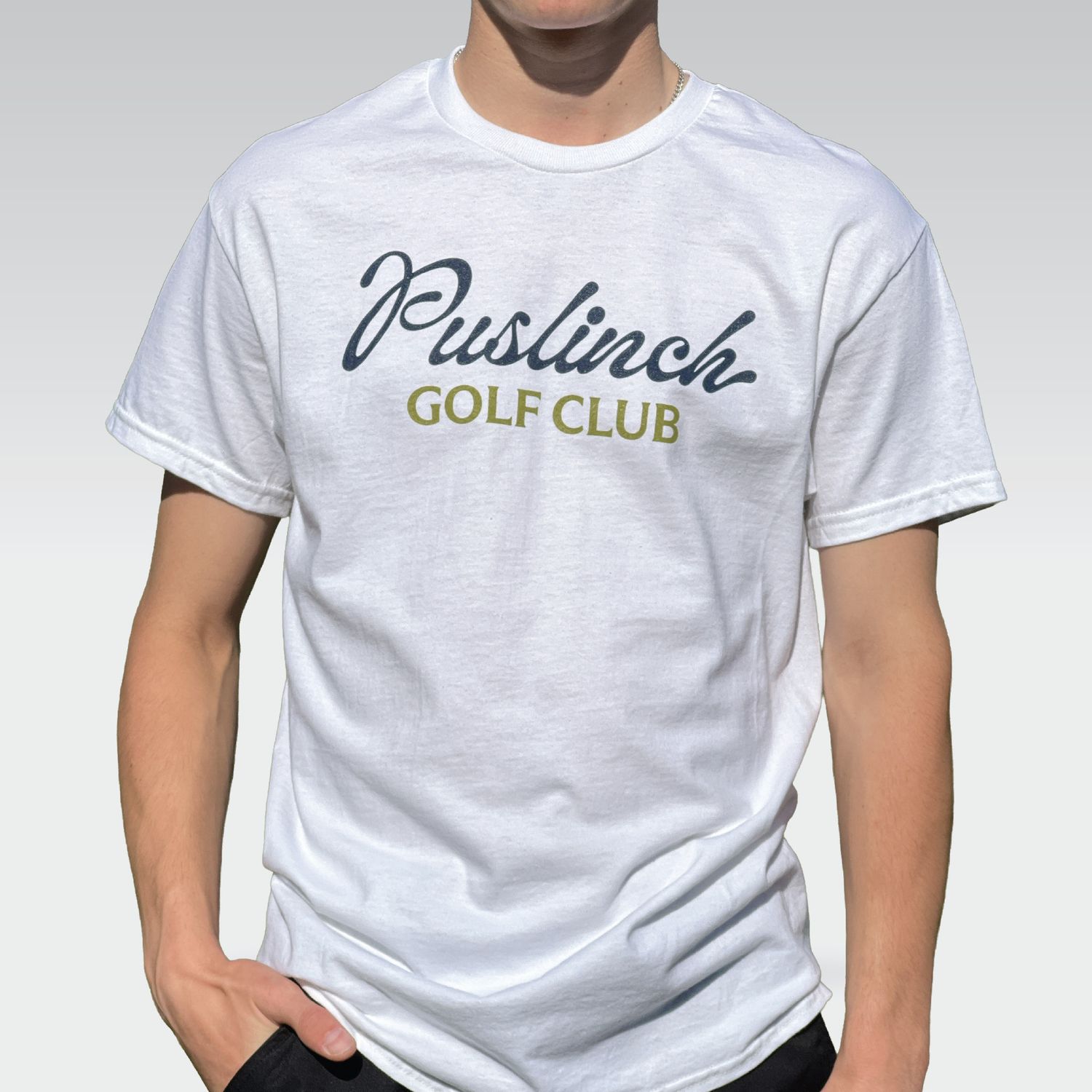 100% Cotton PGC Tee Shirt, Color: White, Size: XS