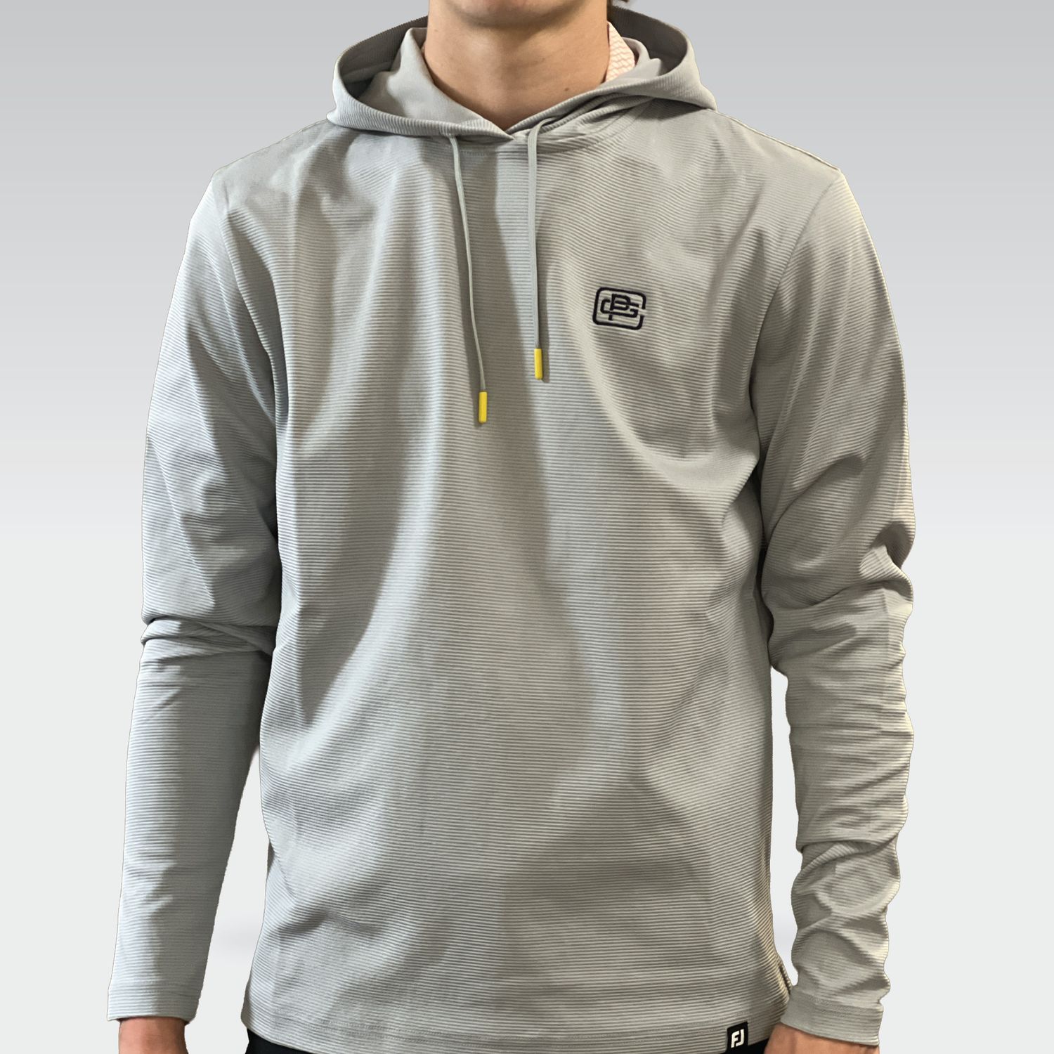 FJ Ottoman Jacquard Pullover - 33227 Grey