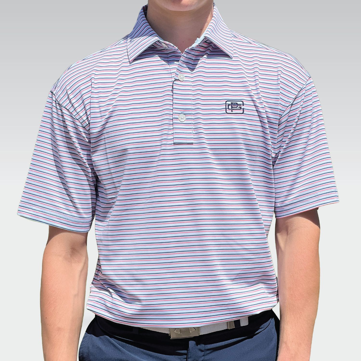 FJ CA Balance Stripe - 34308 Skywy/Wh/Denim/PkLmn