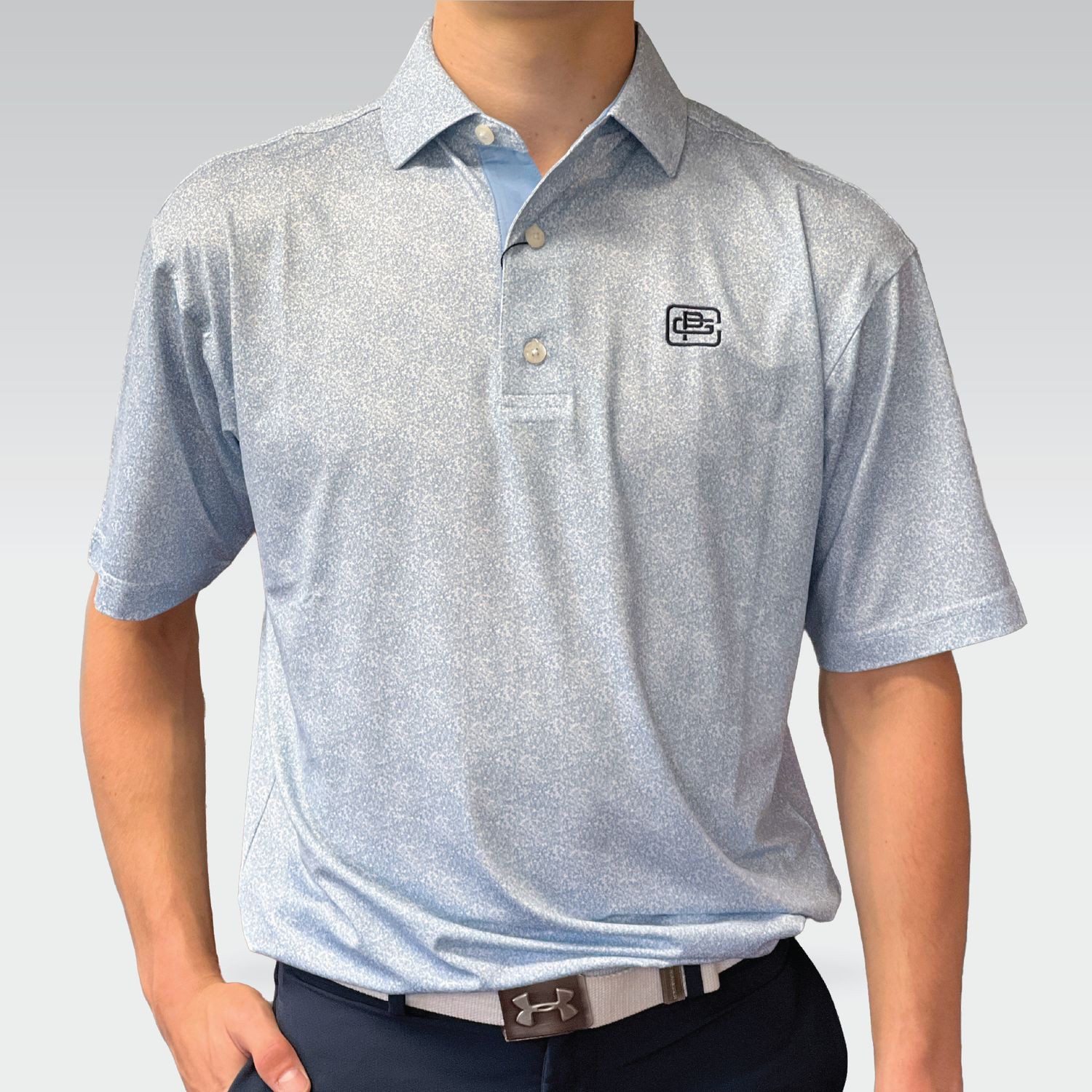FJ CA Speckle Prnt - 34354 Blue Jay/White