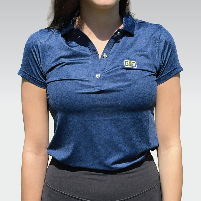 Fj Flral Cap Slv Lsl Wmns - 34470 Navy