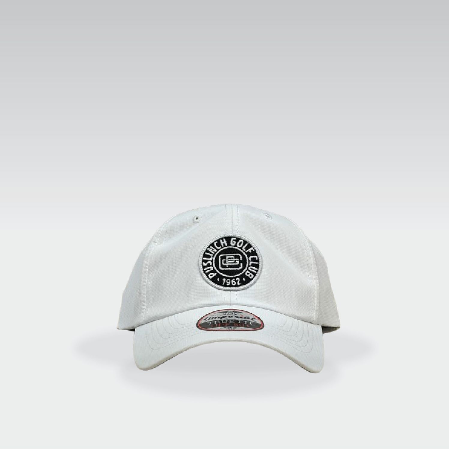 Imperial Original Performance Cap - Retro Circle Patch, Color: White