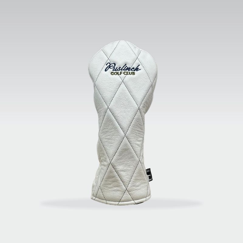 Dormie Quilted Wood Cover - White/Navy