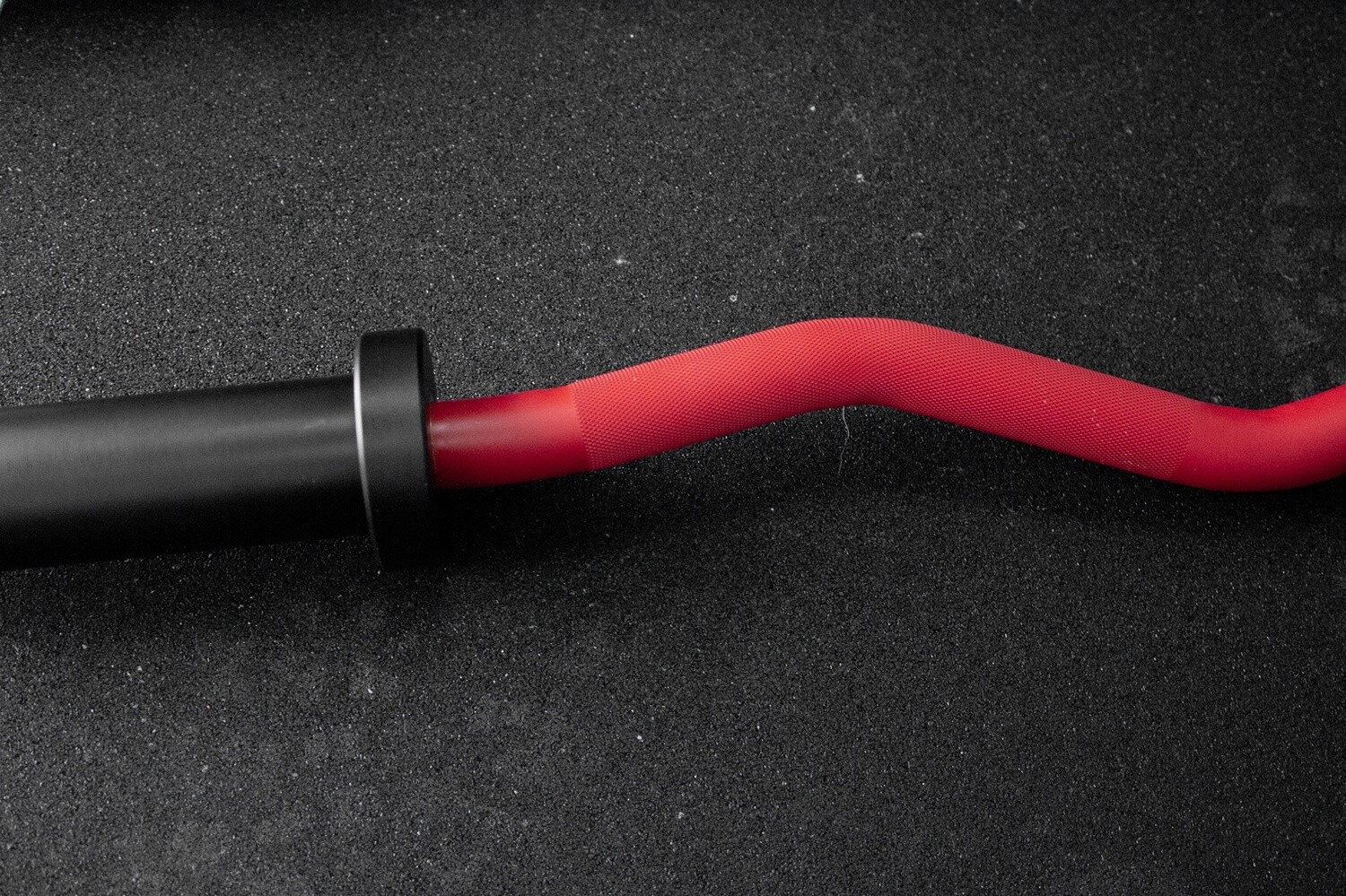 Ceramic Curl Bar, Colour: Red