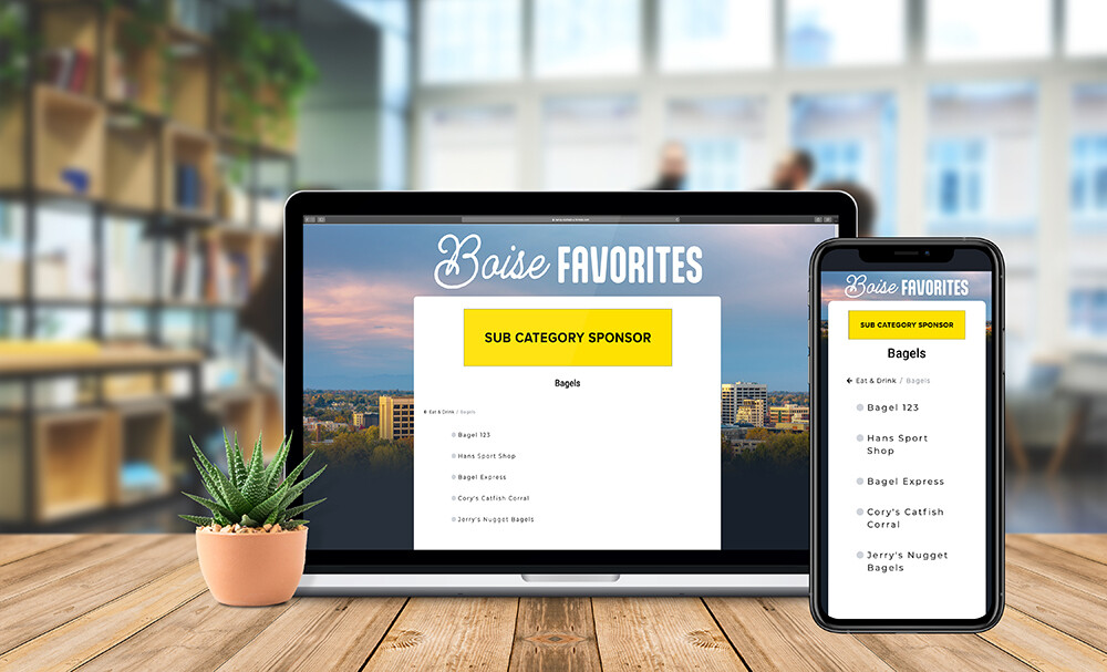 Subcategory Sponsorship