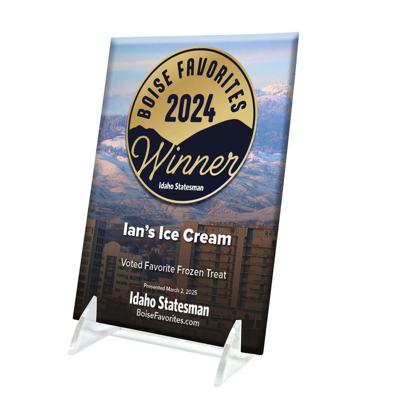 Crystal Keepsake Plaque