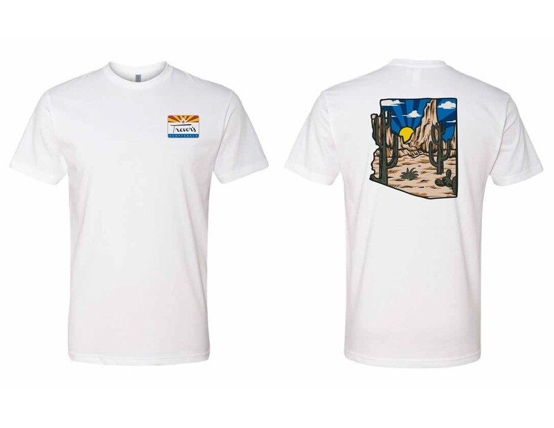 Trevors AZ Scottsdale Logo Heather Grey Shirt