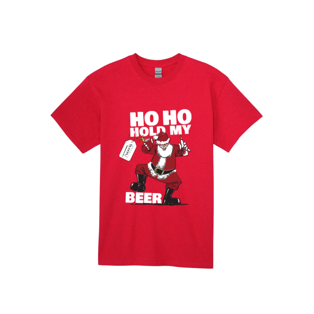 Ho Ho Hold My Beer Shirt