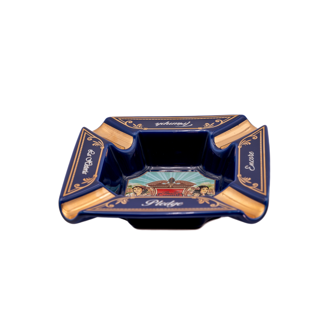 EP Carrillo Blue Ashtray