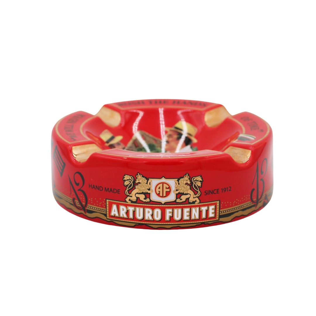 Arturo Fuente Hands of Time Red Ashtray