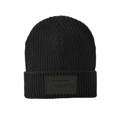 Trevors Black Beanie