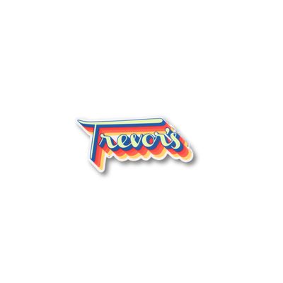Trevors Retro Sticker