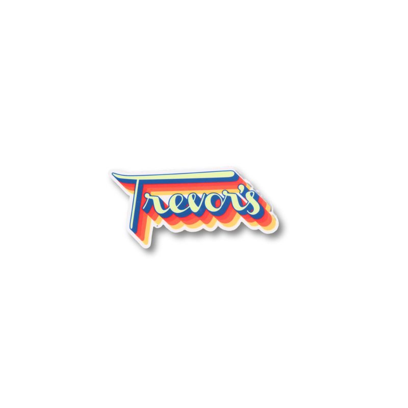 Trevors Retro Sticker