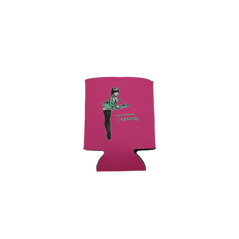 Pink Trevors Koozie