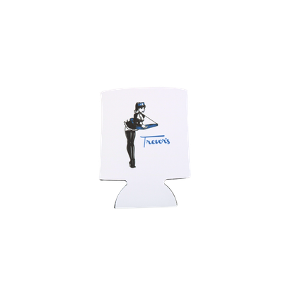 White Trevors Koozie