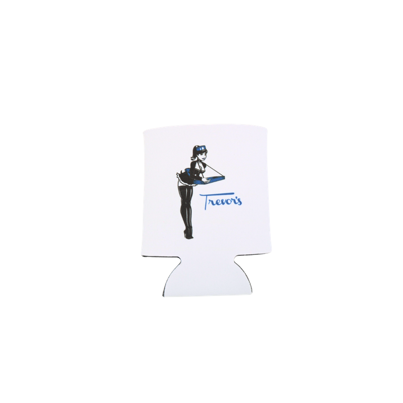 White Trevors Koozie