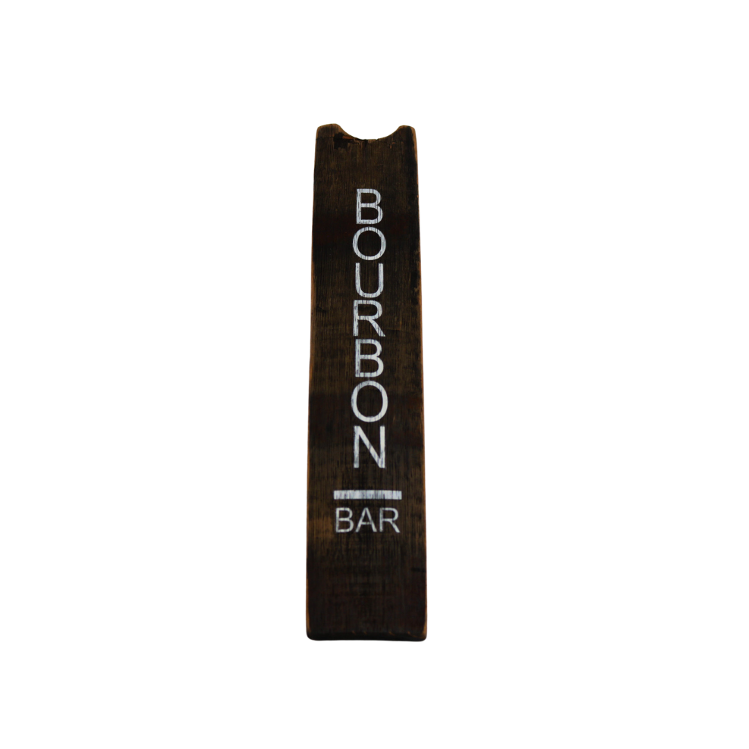 Half Stave Wall Art  Bourbon Bar