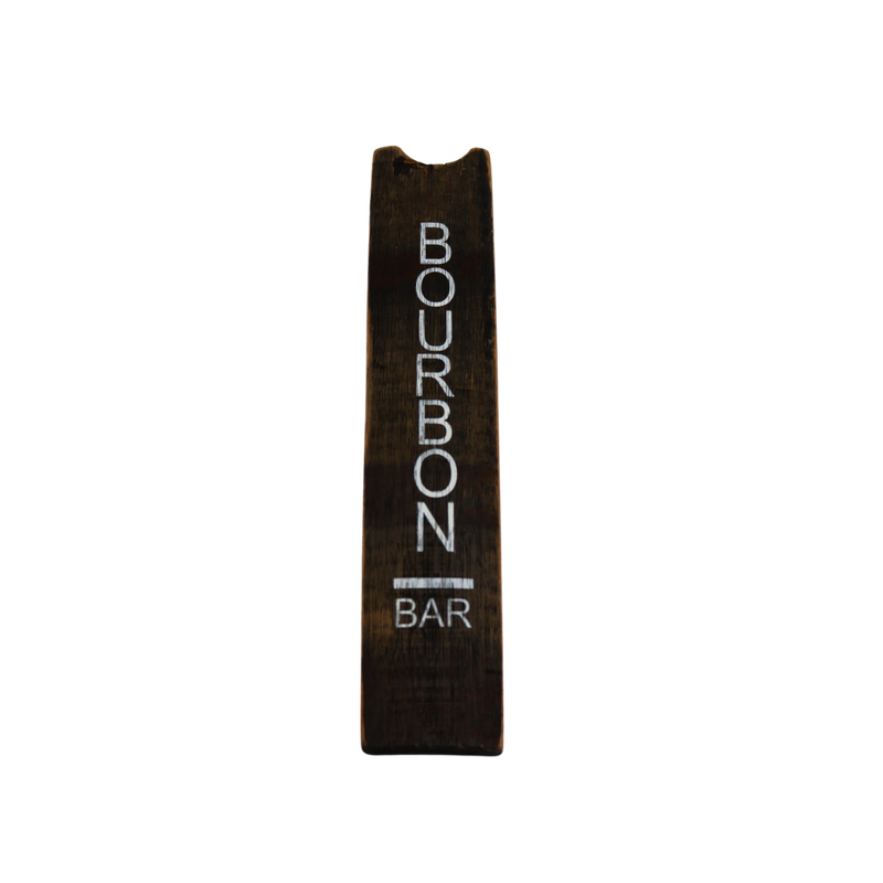 Half Stave Wall Art  Bourbon Bar