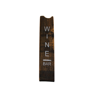 Half Stave Wall Art  Wine Bar