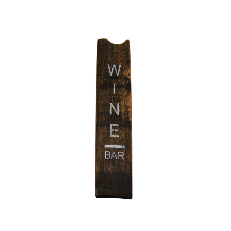Half Stave Wall Art  Wine Bar