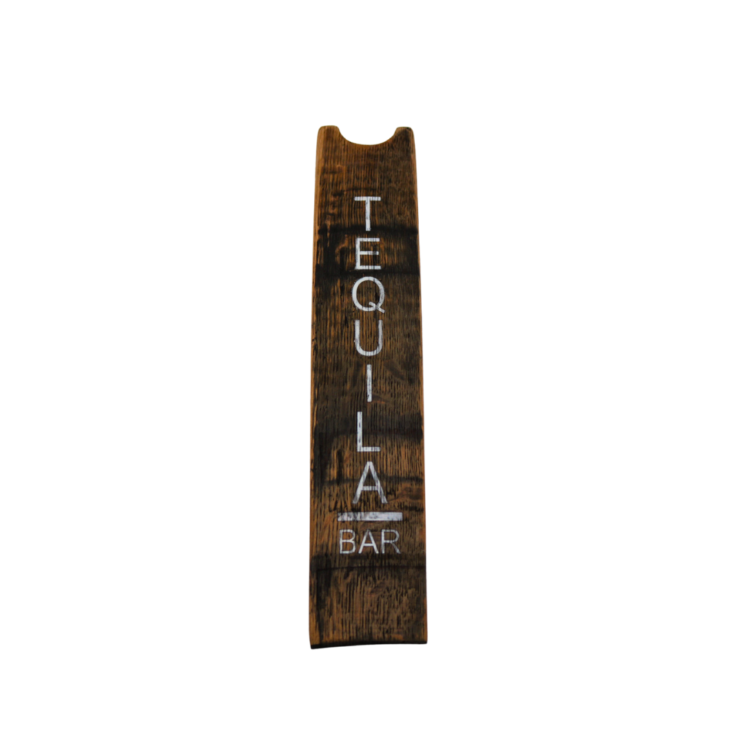 Half Stave Wall Art Tequila Bar