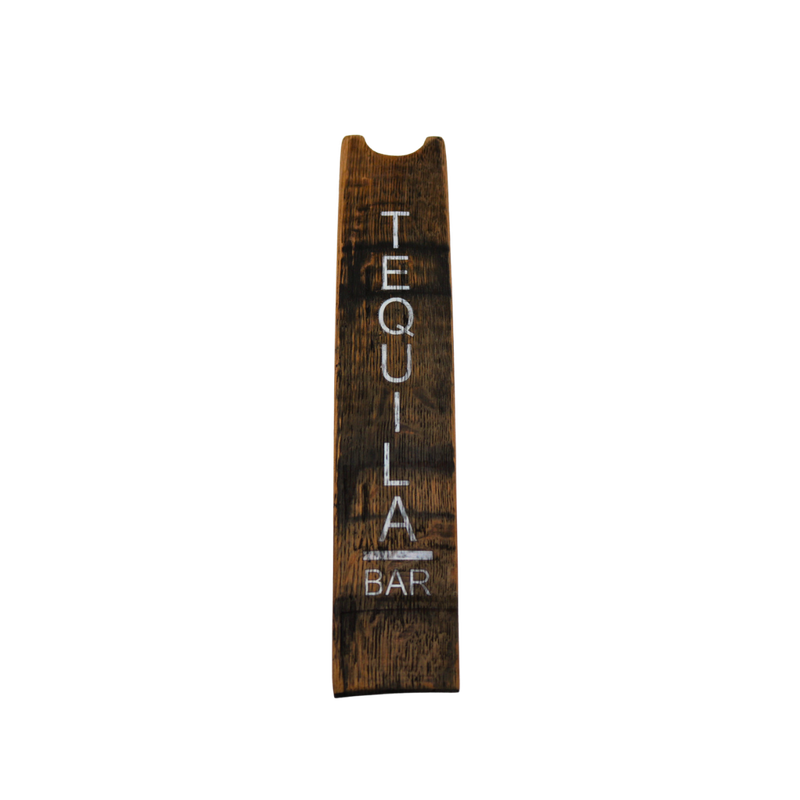 Half Stave Wall Art Tequila Bar