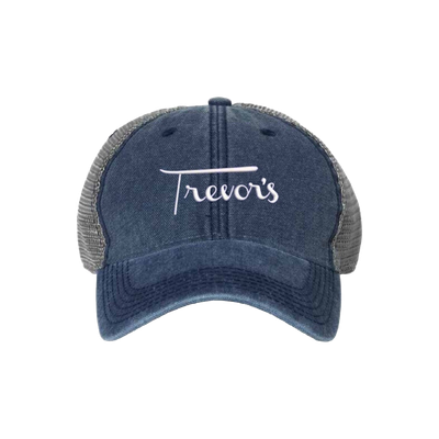 Trevors Blue Trucker Hat