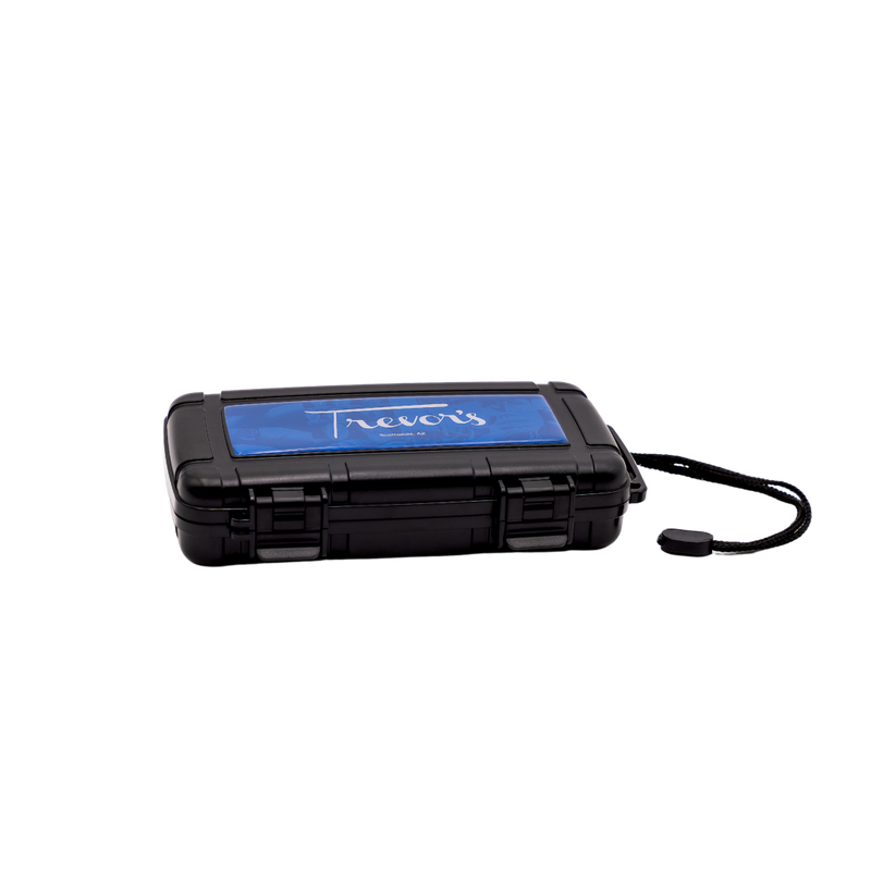 Trevors Vertigo Black 5ct Travel Humidor