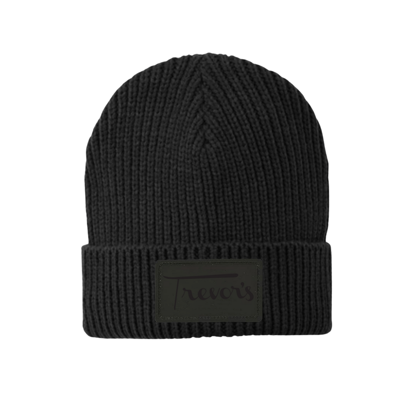 Trevors Black Beanie D/C