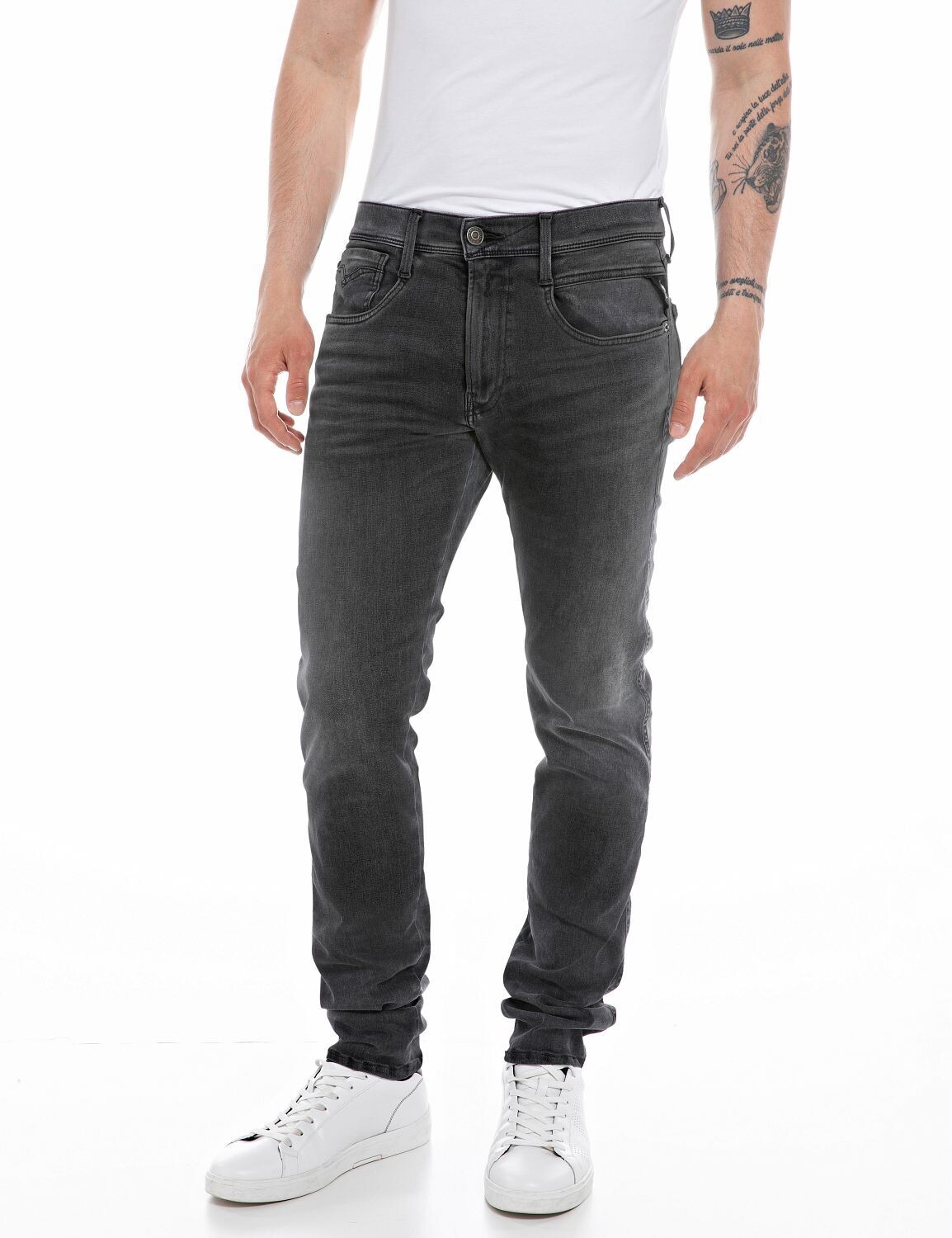 Replay jeans Anbass grey