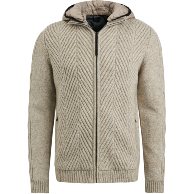 Vanguard Zip jacket ruler wool blend