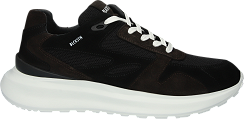 Blackstone sneaker zwart suede stoere zool