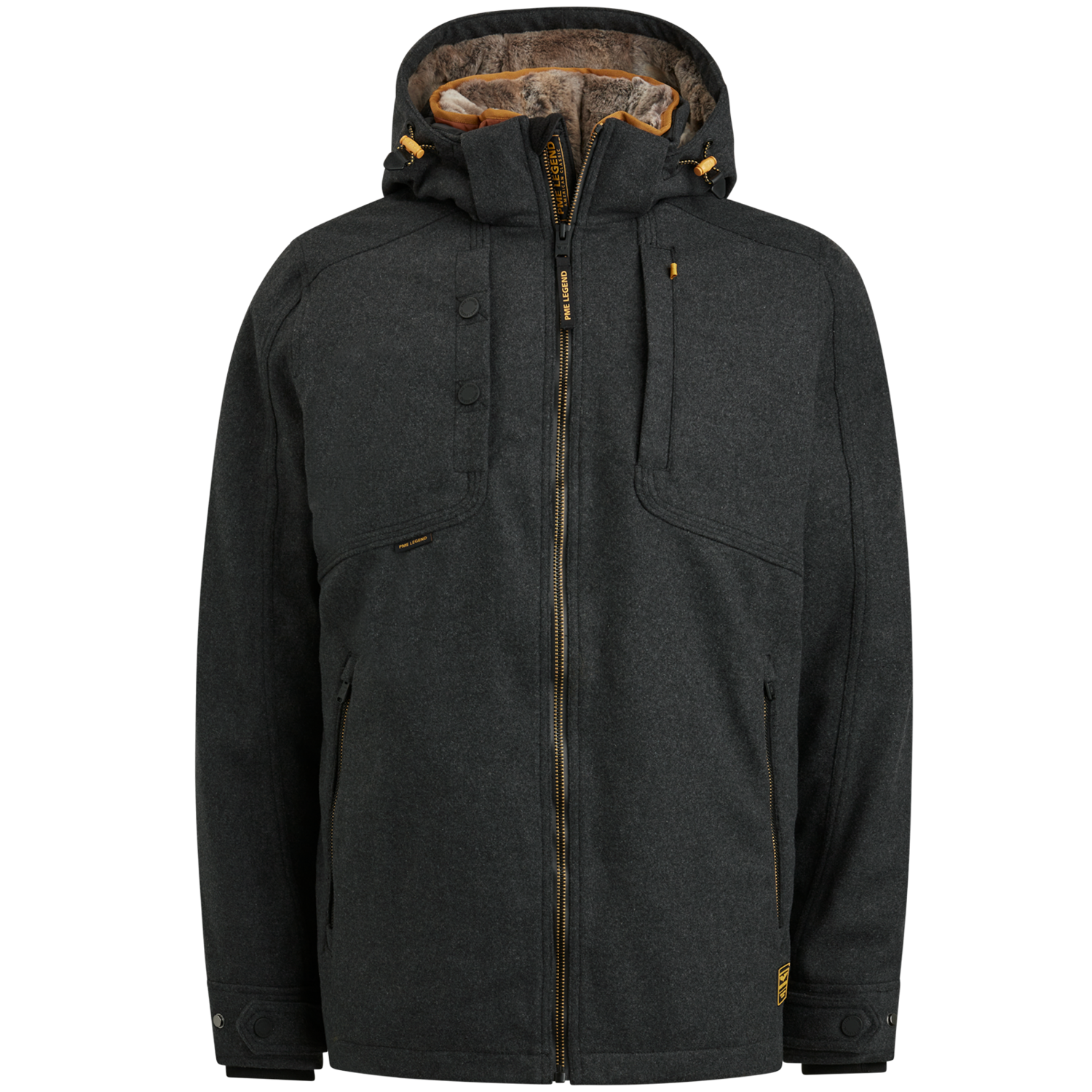 PME-Legend Semi long jacket SNOWPACK WOOL 5.0