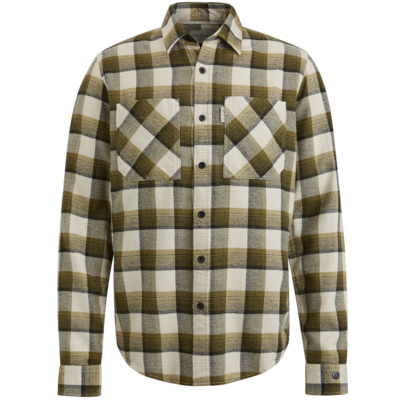 Cast Iron Long Sleeve Shirt Brushed Twill ch
