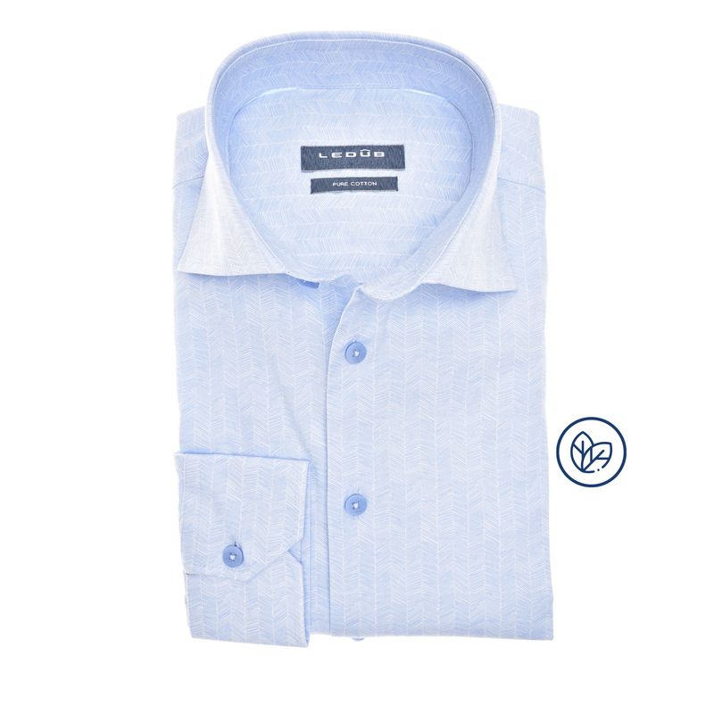 Ledub Shirts Plain:Overhemd Ledub Shirts Plain:Overhemd