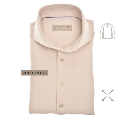 John Miller Shirts Plain:Polo shirt
