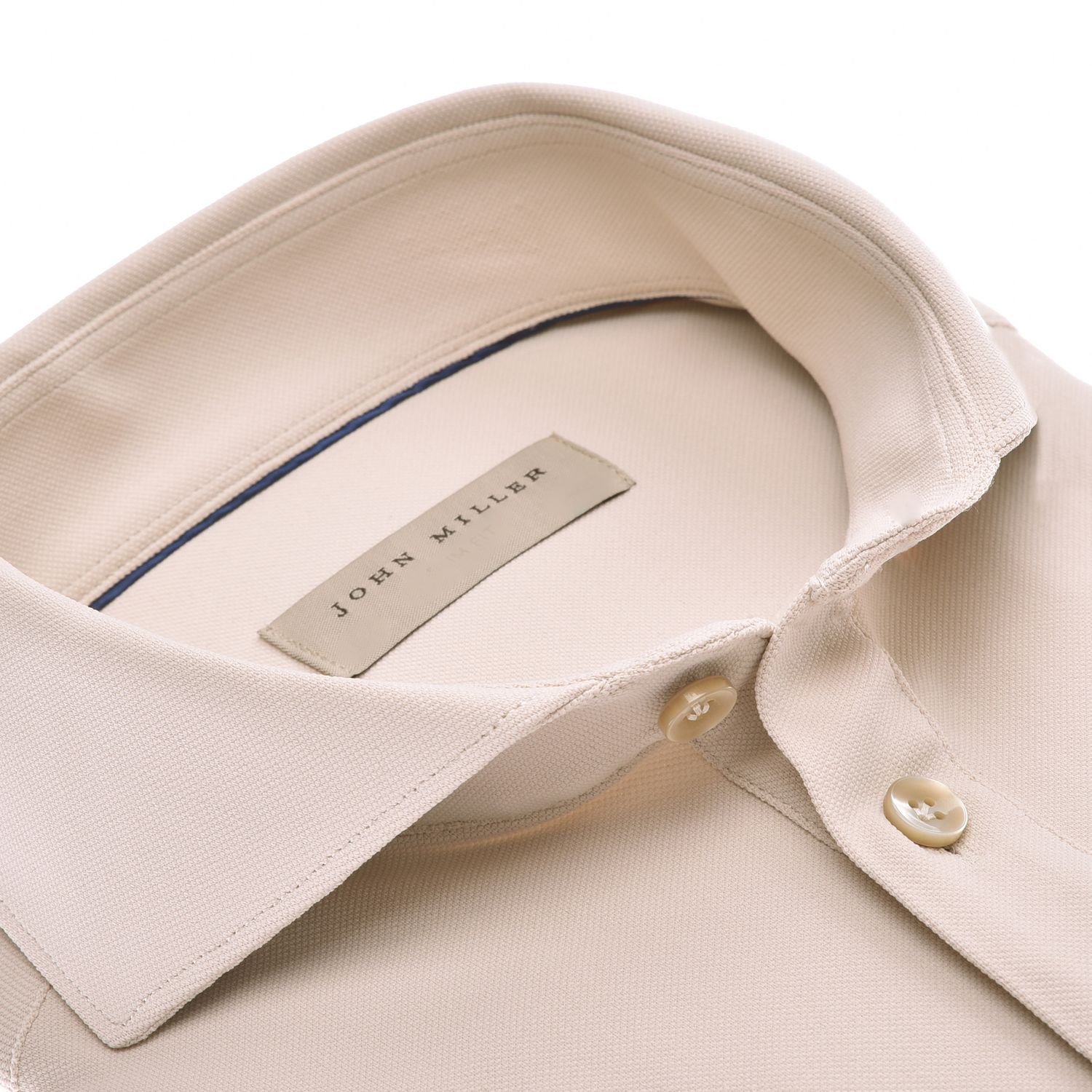 John Miller Shirts Plain:Polo shirt