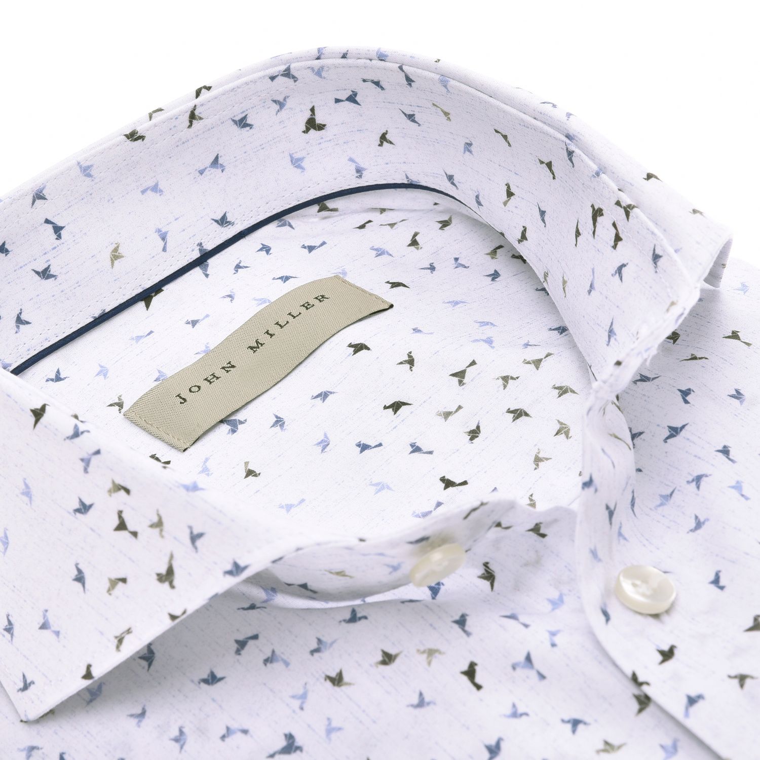 John Miller Shirts Print:Overhemd