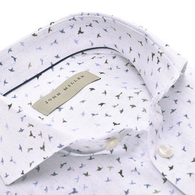 John Miller Shirts Print:Overhemd