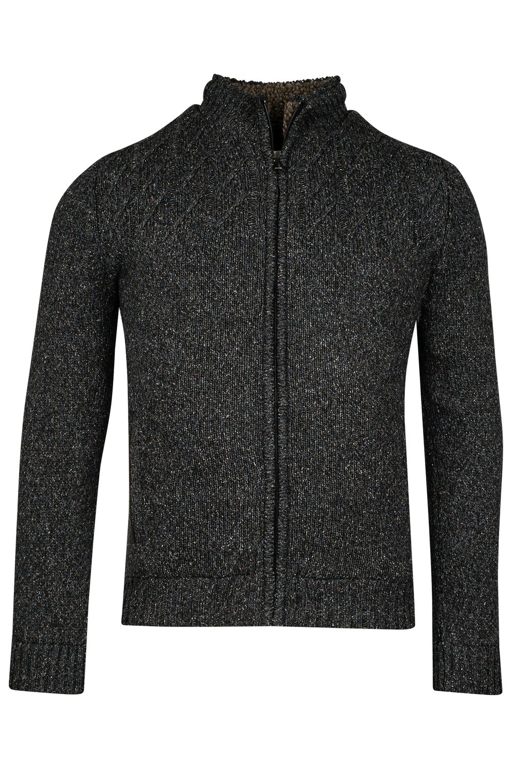 Baileys Cardigan Zip - Lined single knit / C