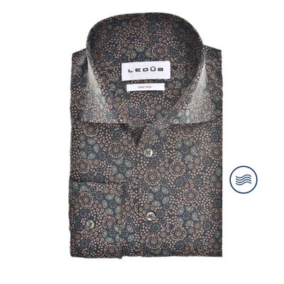 Ledub Shirts Print:Overhemd