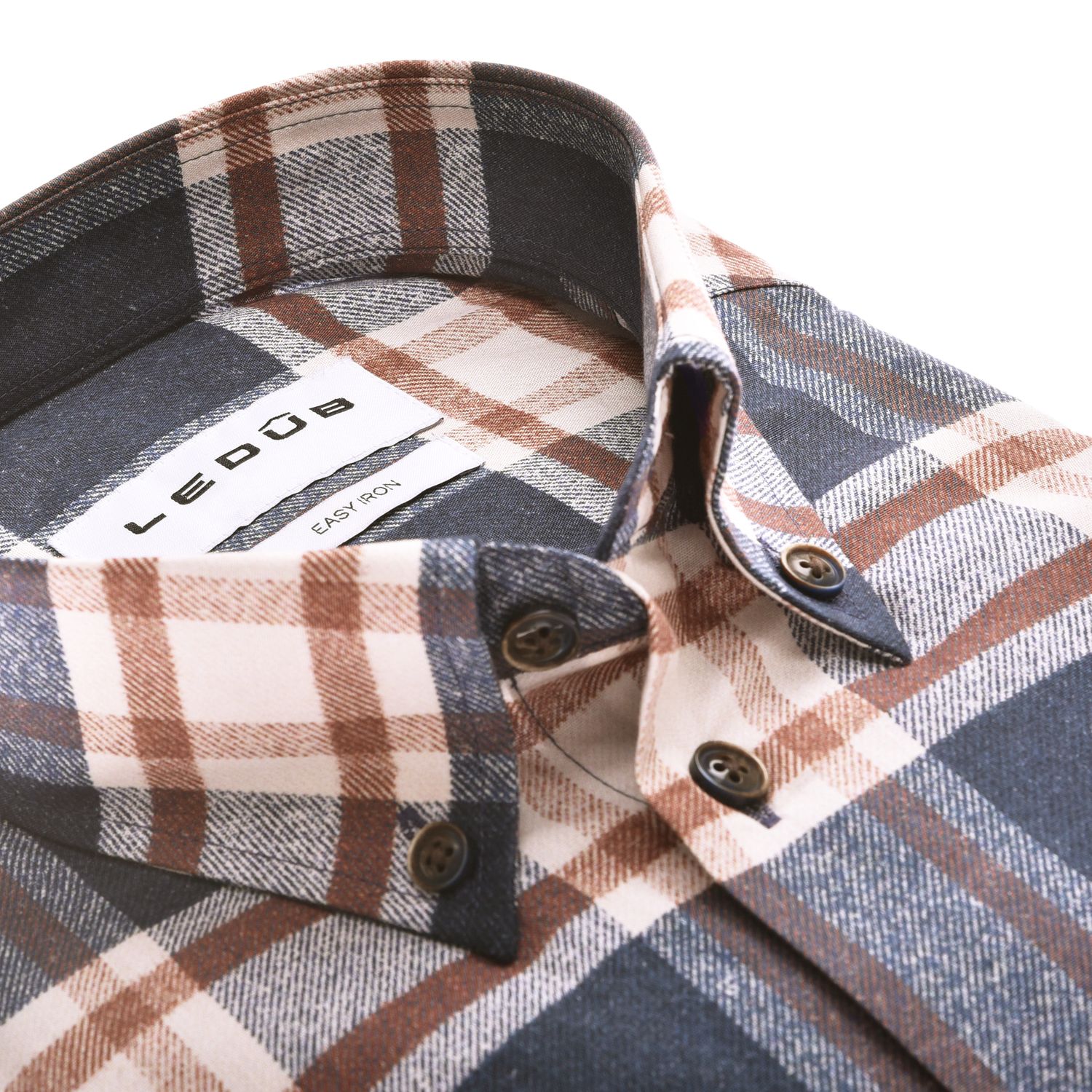Ledub Shirts Check:Overhemd