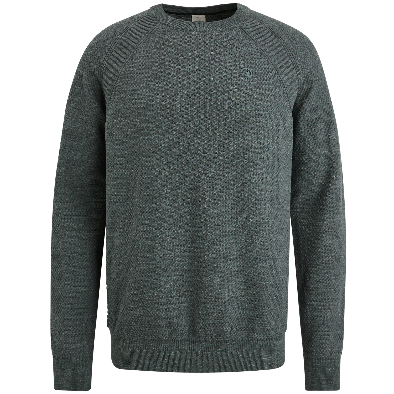 Cast Iron Crewneck cotton heather plated ble