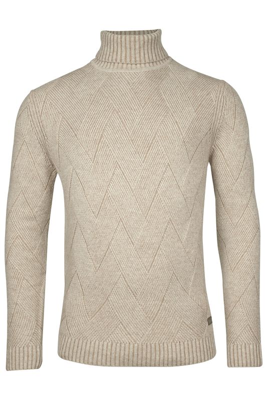 Baileys Pullover 1/2 Zip  7gg, all-over stru