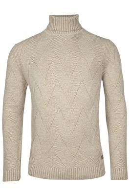 Baileys Pullover 1/2 Zip  7gg, all-over stru
