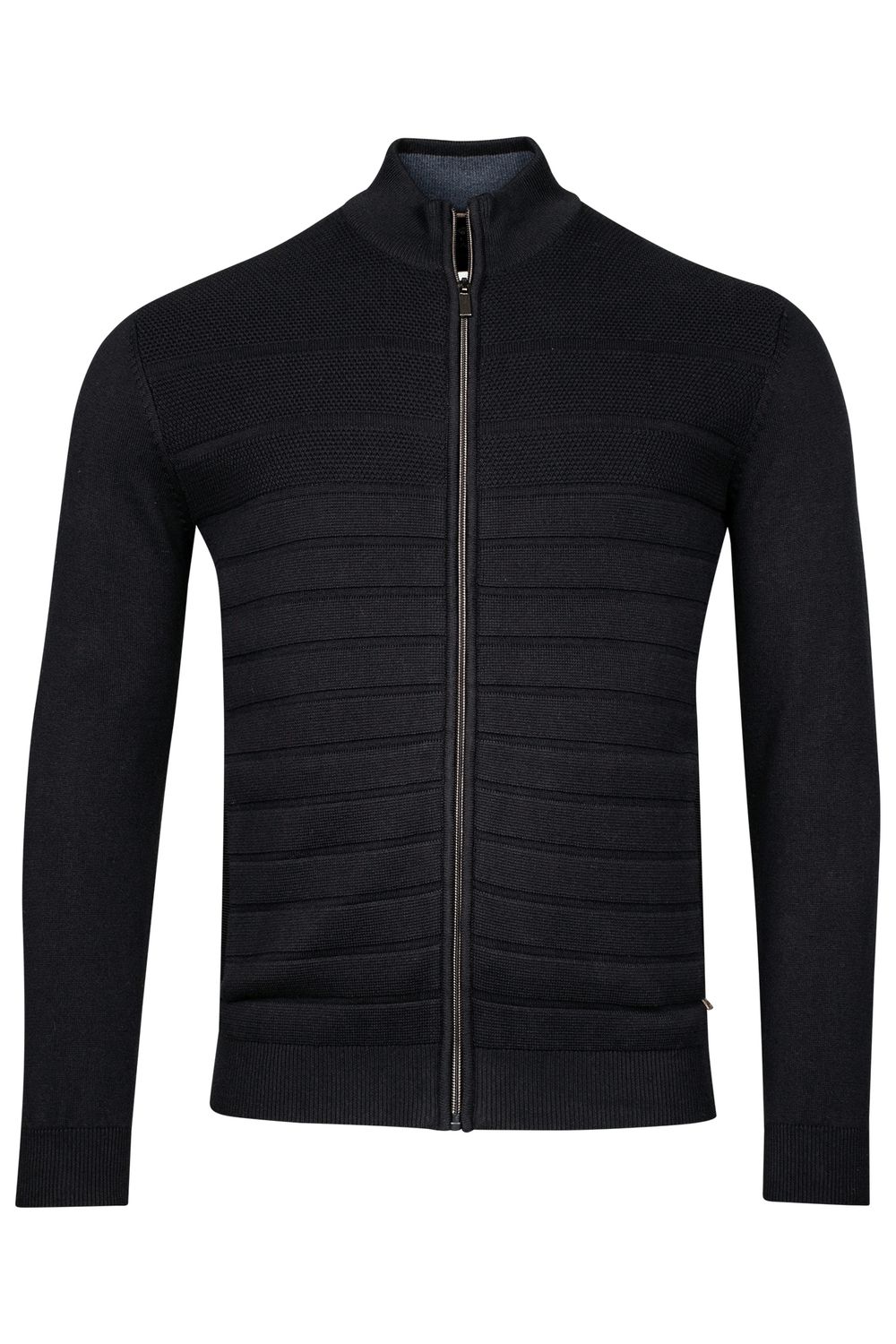Baileys Cardigan Zip  12gg, Frontpart in str