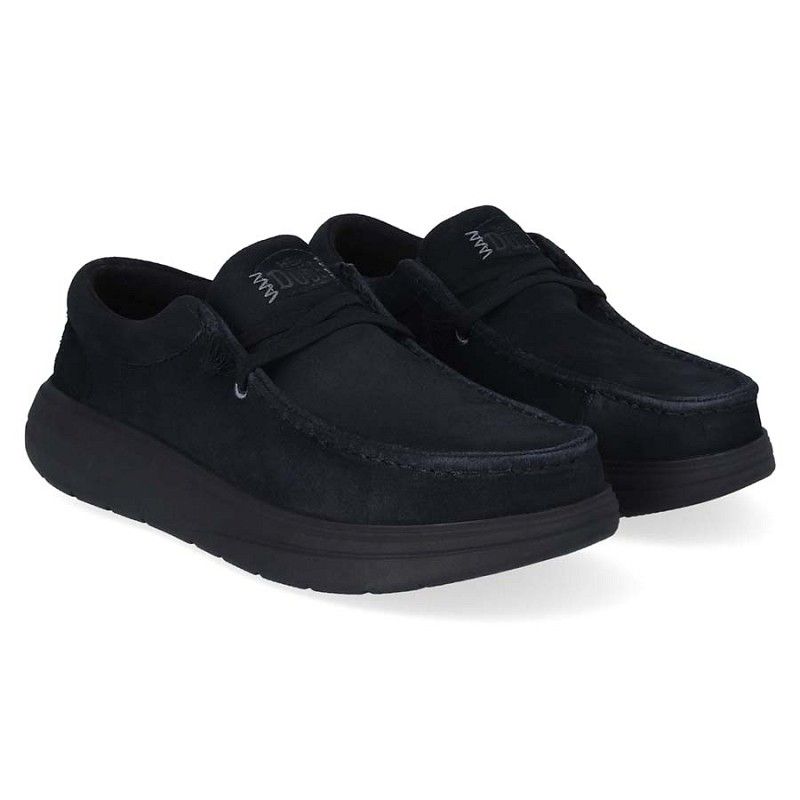 heydude Wally x Suede Black